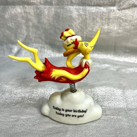 MINT Vintage 2000 Hallmark DR. SEUSS "THE GREAT BIRTHDAY BIRD"  Figurine 1E 2395 - Picture 1 of 6